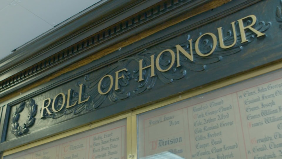 Recognising the importance of film history, the Film Division showcases iconic moments on the Roll of Honour plaque.